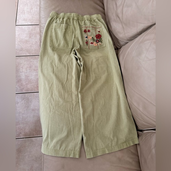 Anthropologie Pilcro Embroidered Wide Leg Pants - Picture 14 of 15